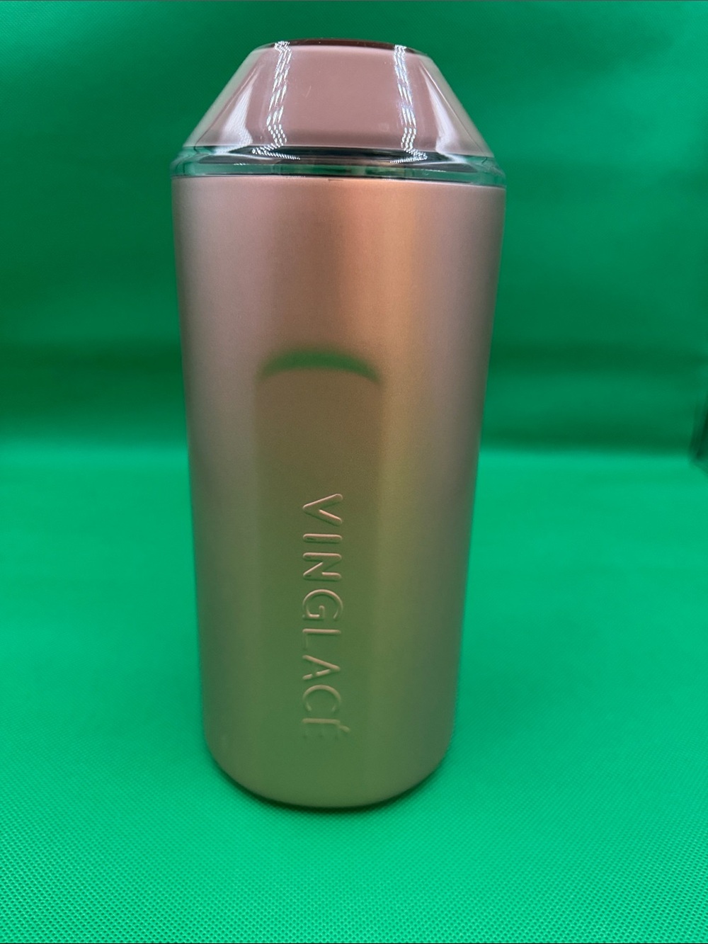 Vinglacé Rose Gold Insulated Wine Tumbler